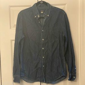 Mens JCrew Denim shirt